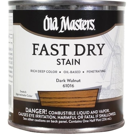 Diamond Vogel DARK WALNUT FAST DRY STAIN - 1/2 PINT 61016