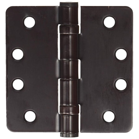 Patioplus 4 x 4 x 0.25 in. Radius Hinge Heavy Duty Steel - Oil Rubbed Bronze PA696863