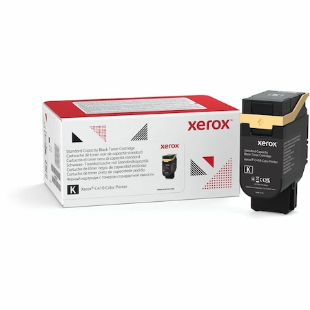 Xerox GENUINE BLACK STANDARD CAPACITY TONER CARTRIDGE FOR THE C410 USE & 006R04677