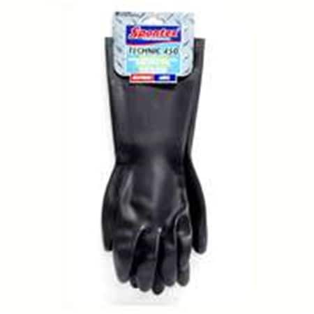 Spontex 33555 Technic 450 Glove Large Black 5002472
