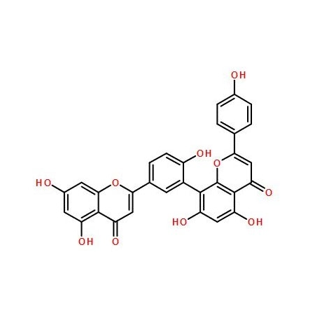 Ak Scientific Amentoflavone (100mg), CAS 1617-53-4 W1536-100mg