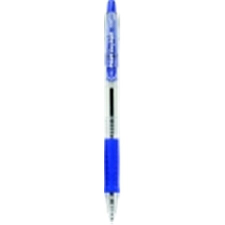 Pilot 0.7 mm. Fine Tip Easy Touch Retractable Ballpoint Pen Blue, 12PK 1437569