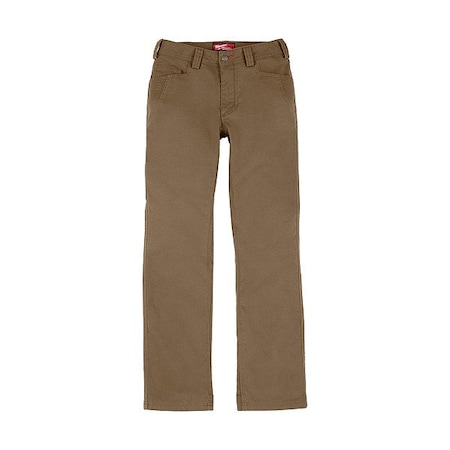 Milwaukee Tool Pants, Khaki, Women's F650K-16R