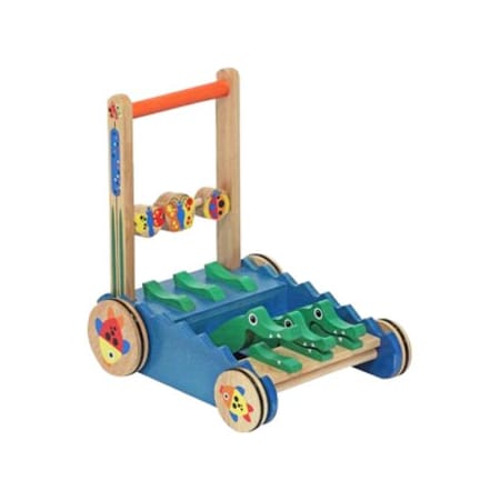 Melissa & Doug Chomp and Clack Alligator Push Toy 3011