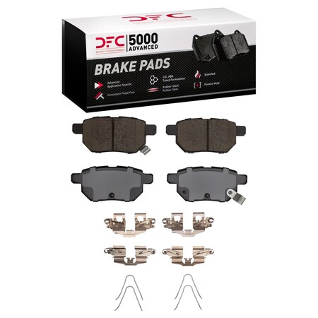 Dfc 5000 Advanced Disc Brake Pad Set,  1551-1423-01