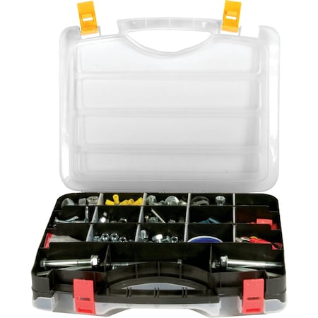 Performance Tool Double Sided Plastic Organizer, Storage Case, Parts Bin, Organizer W5188
