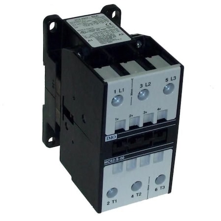 Imo Automation Contactor 3 Pole Open 30kW 62A AC3, 230V AC Coil MC62-S-00230
