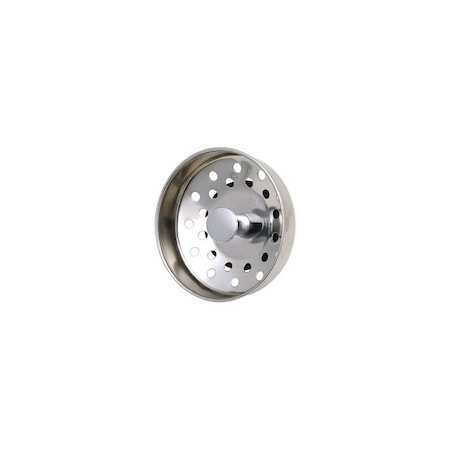 Master Plumber Chrome Basket Strainer With Post 282-020