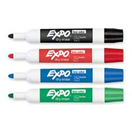 Sanford Dryerase Marker Bullet Point 4ST BKRDBEGN SAN82074