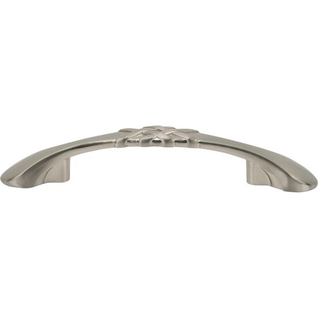 Designperfect 3'' Center-to-Center Arch Pull, Brushed Satin Nickel DPA-L662SNB