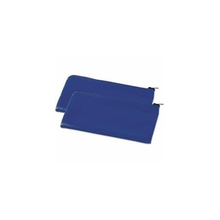 Universal Zippered Wallets/Cases, 11 x 6, Blue, 2PK UNV69020