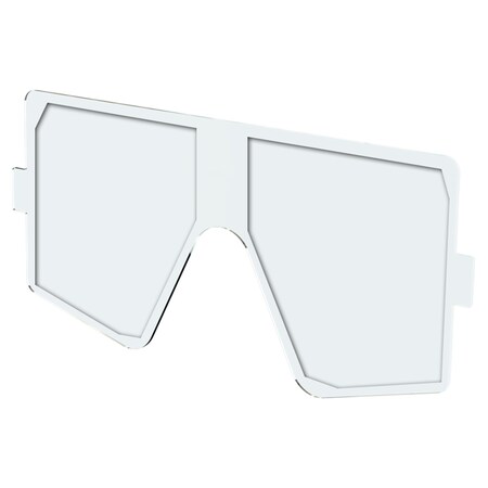 Msa Safety Magnifying Lens, Clear Lens, Polycarbonate 10246332