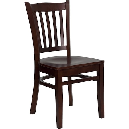 Flash Furniture Hercules Restaurant Chair, 17-1/2 in W 20-3/4" L 34-1/2" H XU-DGW0008VRT-MAH-GG