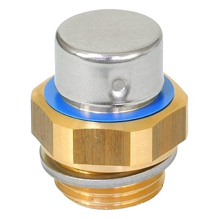 Jw Winco GN882-G1/2-MS-M BREATHER FILTER BRASS 882-G1/2-MS-M