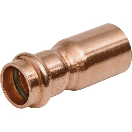 Nibco 1'' FTG x 1/2'' Press Reducer Copper Reducing Coupling 9008355PCU