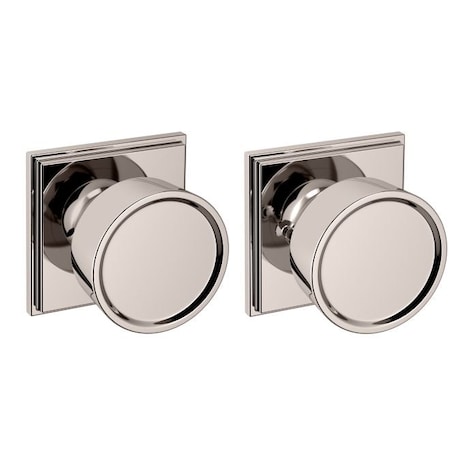 Baldwin Baldwin Preconfigured K008 Hollywood Hills Knob with R050 Rose Privacy Lock with 2-3/8in K008055PRIV