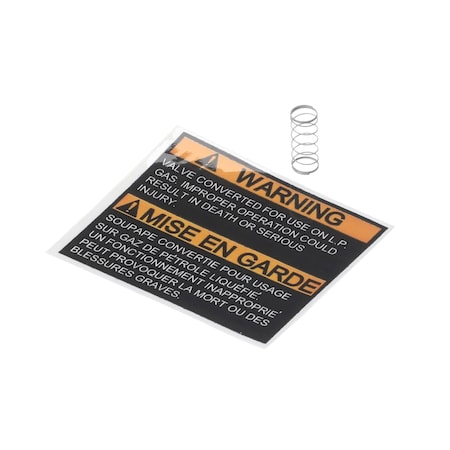 Blodgett CONVERSION KIT, NATURAL GAS TO LIQUID PRO 53612