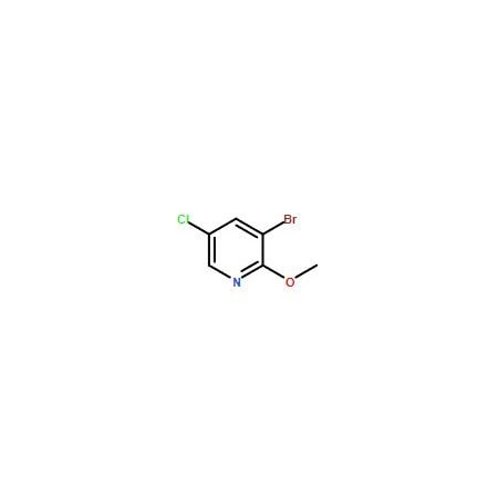 Ak Scientific 3-Bromo-5-chloro-2-methoxypyridine (1g), CAS 102830-75-1 X8628-1g