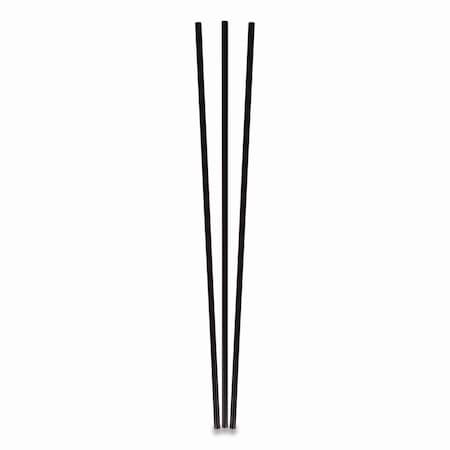 Berkley Square Unwrapped Round Stirrers, 7.75in, Polypropylene, Black, 500PK BEP1241207