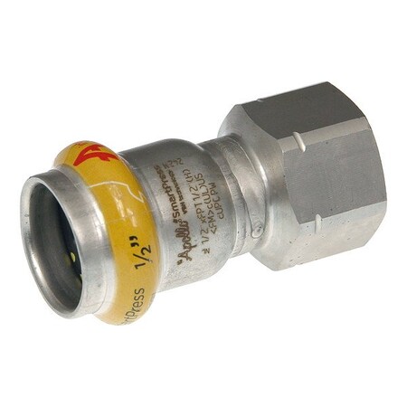 Apollo Strt, SS, Press-fit11/2in, FNPT11/2in 123456838