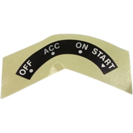 John Deere LABEL, JOHN DEERE OEM 4307022  4307022