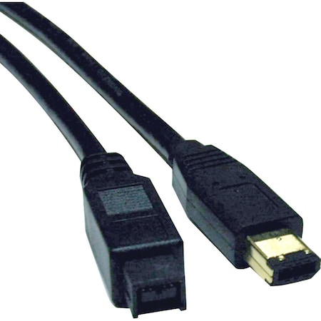 Tripp Lite 10FT HI-SPEED FIREWIRE IEEE CABLE-800MBPS WITH GOLD PLATED CONNECTORS 9PIN/6PIN F017-010