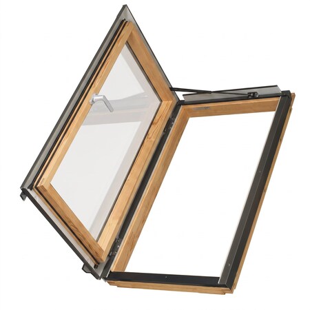 Factory 2 U Skylights Supreme Gold Level, Egress Emergency Exit Roof Window 22 3/8'' x 45 3/8'' Tempered Glass 805404