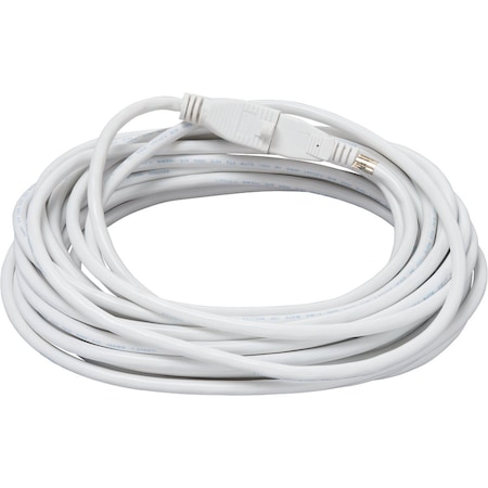Do It Best 40 Ft. 16/3 Medium-Duty White Patio Extension Cord OU-JTW163-40X-WH