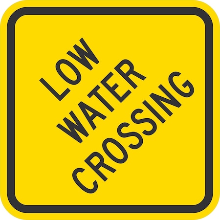 Lyle Low Water Crossing, 12x12, Diamond Grade, Yellow G-1935-DG_12x12