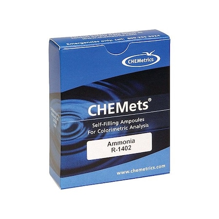 Chemetrics Multiparameter Refill, 4 1/4 in H, PK30 R-1402