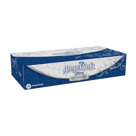 Georgia-Pacific ANGEL SOFT 2 Ply Facial Tissue, 126 Sheets, 30 PK 49590