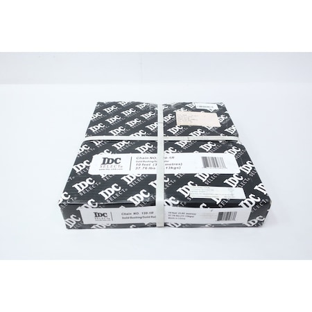 Idc RIVETED ROLLER CHAIN 10FT 120-1R