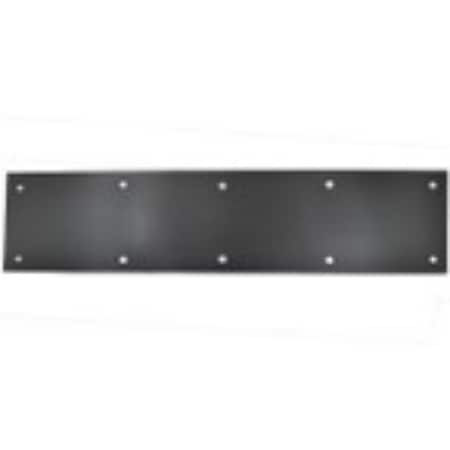 Trans Atlantic 8 in. x 34 in. Black Commercial Kick Plate GH-KP834-BLK