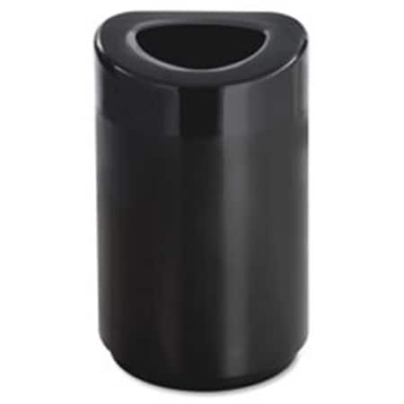 Pinpoint Open Top Receptacle, 30 Gal., 18.5 in. x 29.5 in., Black PI840670