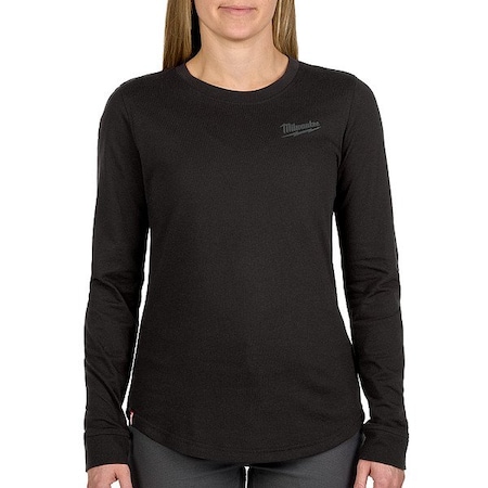 Milwaukee Tool Work Shirt, 2XL, Black, Women's F552B-2X