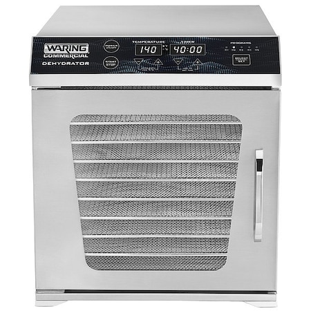 Waring Commercial Food Dehydrator, 20 in D, 16.25 in H WDH10