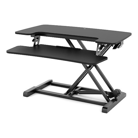 Flexispot Standing Desk Converter, Black, 33 lb Cap. M7-E-32B