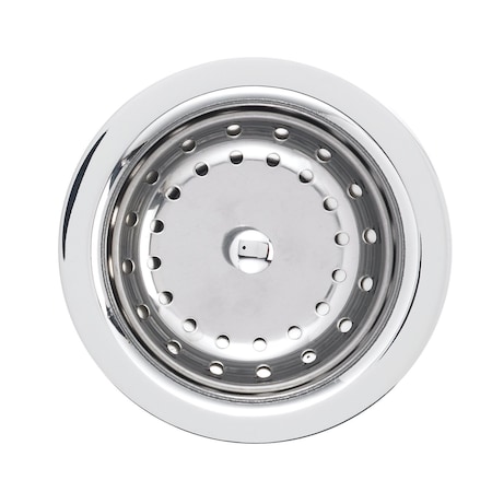 Blanco Deluxe Steel Strainer 3-1/ 2, Chrome 440029