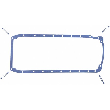 Fel-Pro Engine Oil Pan Gasket Set PermaDryPlus rigid carrier, Oil Pan SnapUps Included, OS30061T