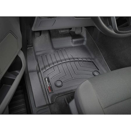 Weathertech Black FloorLiner 1st Row - Over The Hump, 2025 Dodge  Ram Truck 1500 4418911
