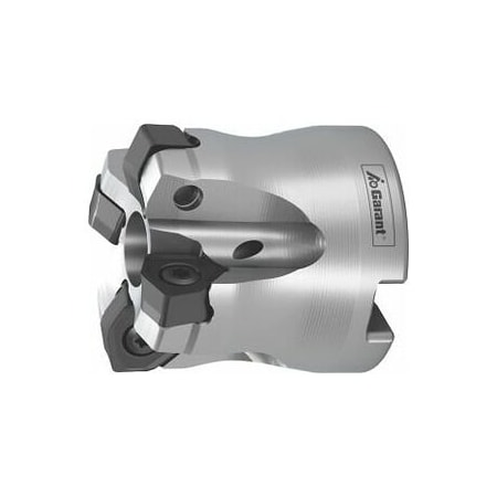 Garant Power Q Double High Feed Rate Milling Cutter, with Bore, 52mm Diameter, 4 Inserts 213014 52/4