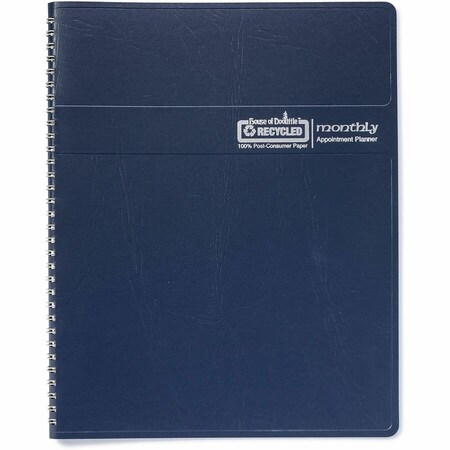 House Of Doolittle 14 Month Wirebound Appointment Planner, 8.5'' x 11'', December 2024 - January 2026 26207