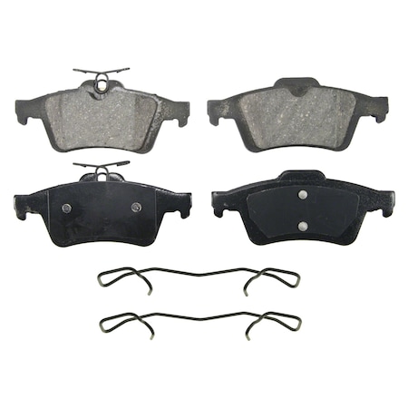 Wagner Brake QuickStop Rear Disc Brake Pad Set Ceramic, ZD1095