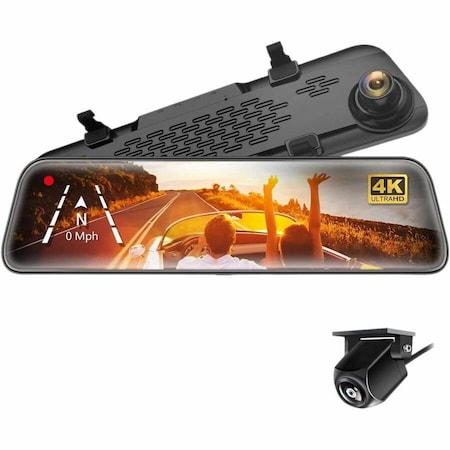Adesso Rearview Dash and Back Up cam ORBITD400