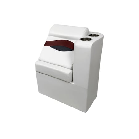 Horizon Mfg Elite Series Right Radius Lean Back White/Red/Charcoal 3216-AAEC