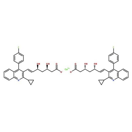 Ak Scientific Pitavastatin calcium (100mg), CAS 147526-32-7 F362-100mg