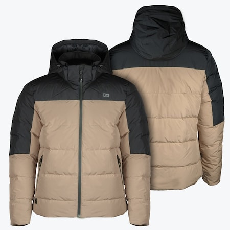 Mobile Warming Men's Crest 2.0 Heated Jacket Tan/Black 2XL MWMJ65710625