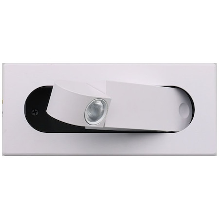 Westgate BEDSIDE READING LIGHT RECESSED HORIZ. 3W 30K, WH, 3000K, WHITE BRL-RH-WH