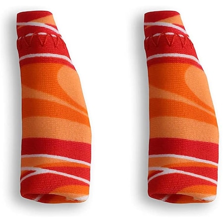 Construir 1-1.25 in. Mini Cordless & Binaural Hearing Aids, Orange & Red CO2991618