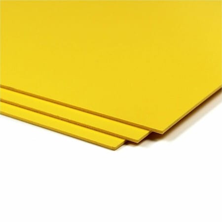 Floortex CraftTex Yellow Pack of 6 Bubbalux - Letter Size FPBU118YL2
